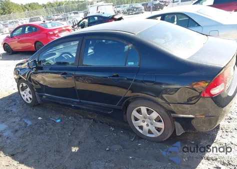 2009 Honda Civic Lx z USA, uszkodzony, nr VIN 19XFA16549E035757